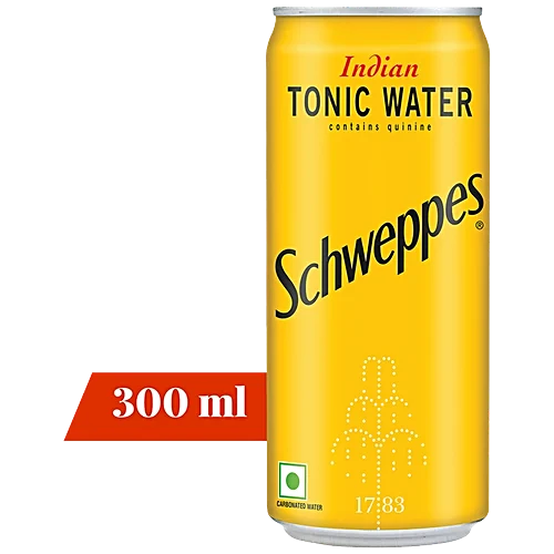 Schweppes Indian Tonic Water (yellow )