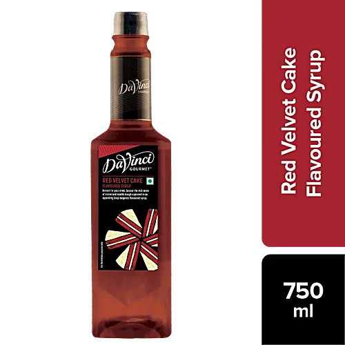 Davinci Red Velvet Syrup, 750 Ml