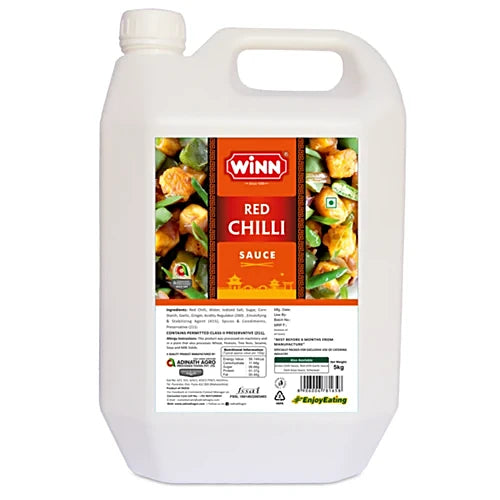 Winn Red Chilli Sauce, 5 ltr