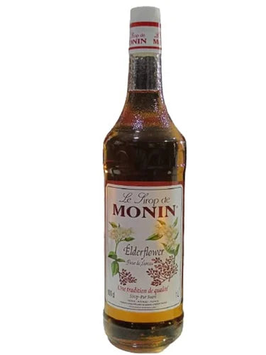 Monin Elderflower Syrup, 1 ltr