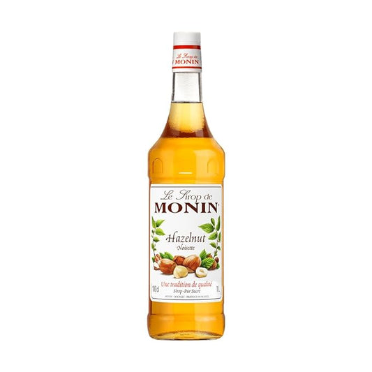Monin Hazelnut Syrup, 1 ltr