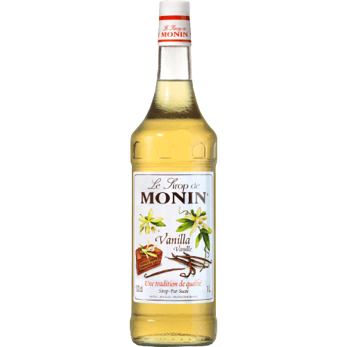 Monin Vanilla Syrup, 1 ltr