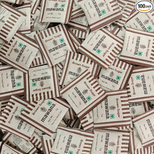 Mawana Brown Sugar Sachet,8 Gm x 100 pcs