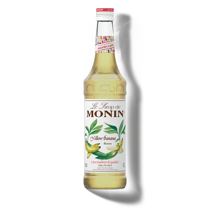 Monin Yellow Banana Syrup, 1 ltr