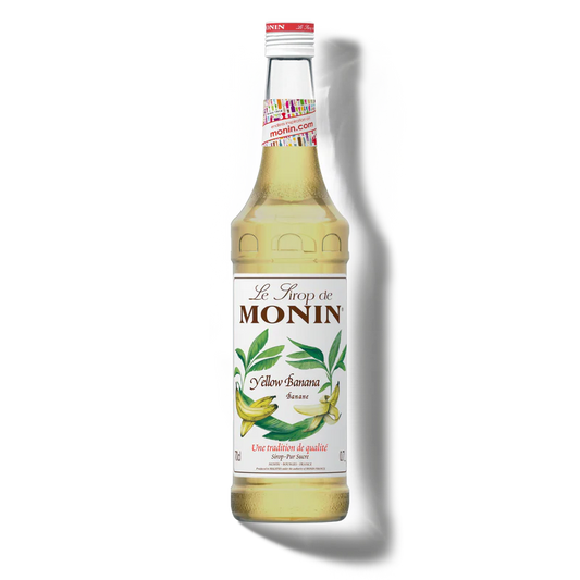 Monin Yellow Banana Syrup, 1 ltr
