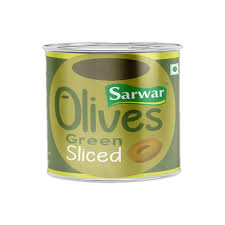 Sarwar Green Olive Sliced, 450 Gm