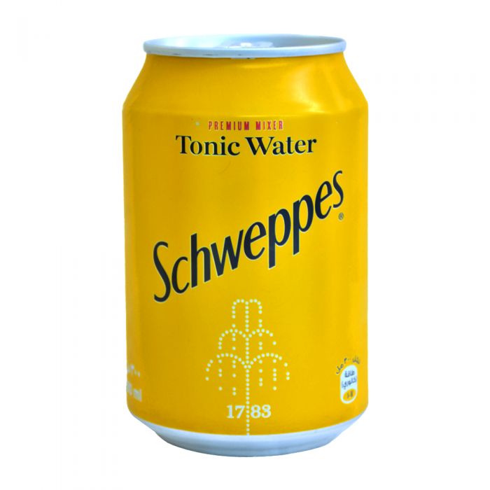Schweppes Indian Tonic Water (Yellow ) , , 24 pieces