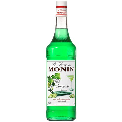 Monin Cucumber Syrup, 1 ltr,